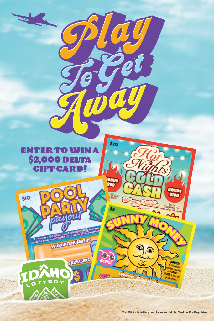 Hot Summer Fun Scratch ticket advertisement