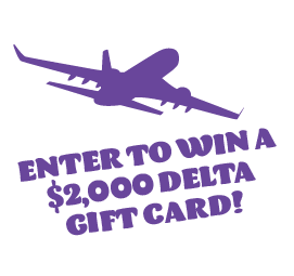 Enter to win a $2,000 Delta Gift Card