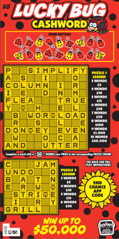 Lucky Bug Cashword