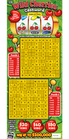 Wild Cherries Cashword