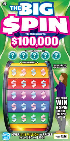 Big Spin ticket