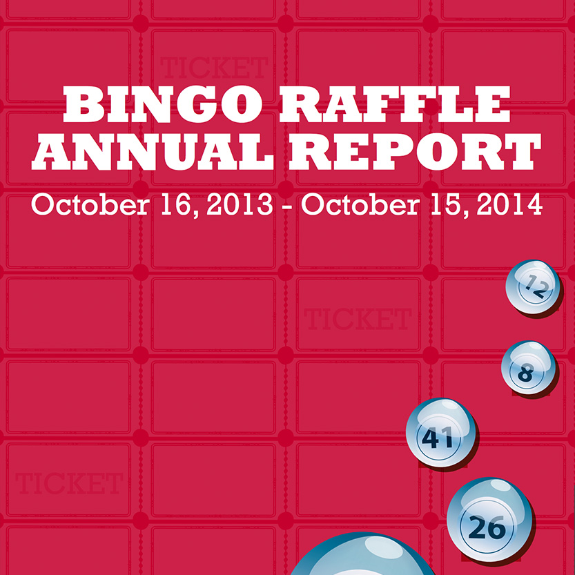 2014 Idaho Lottery Annual Report Cover