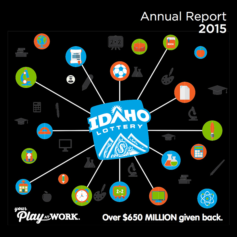 2015 Idaho Lottery Annual Report (Cover)