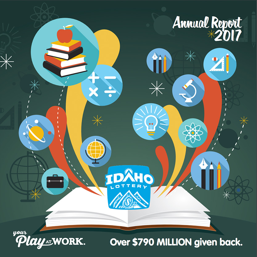 2017 Idaho Lottery Annual Report Cover