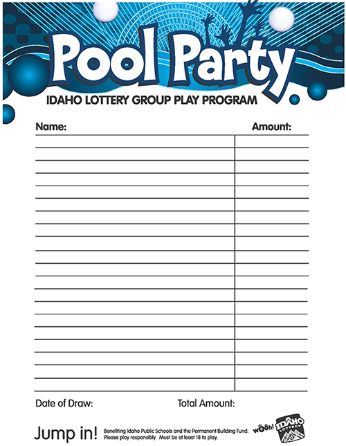 Pool Party Idaho Lottery