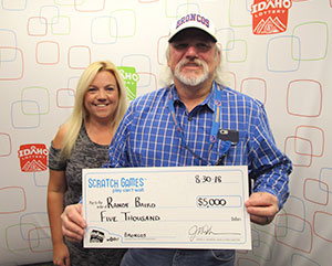 Randy Baird $5,000 Winner