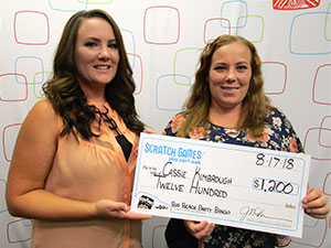 Cassie Kimbrough $1,200 Winner