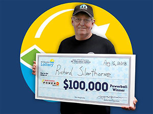 $100,000 Powerball Winner