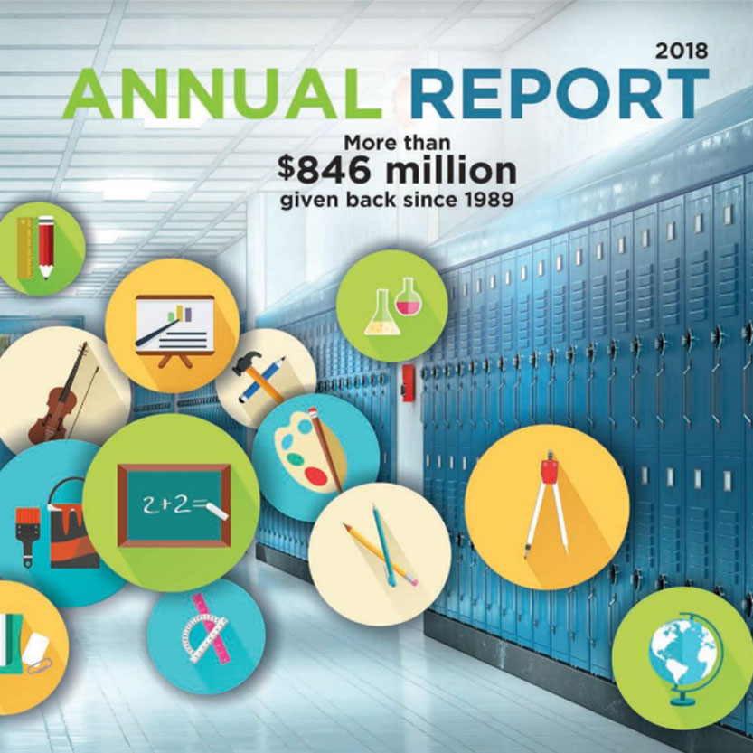 2017 Idaho Lottery Annual Report Cover