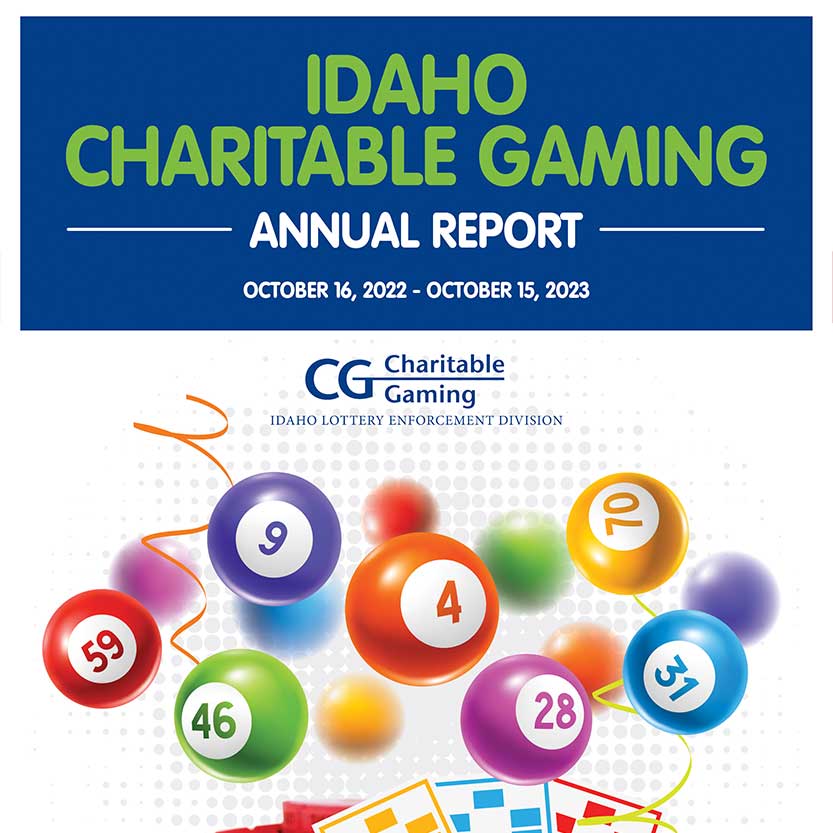 2023 Idaho Lottery Annual Report Cover