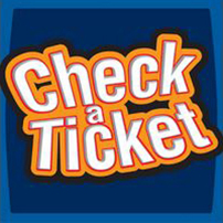 Check A Ticket Icon