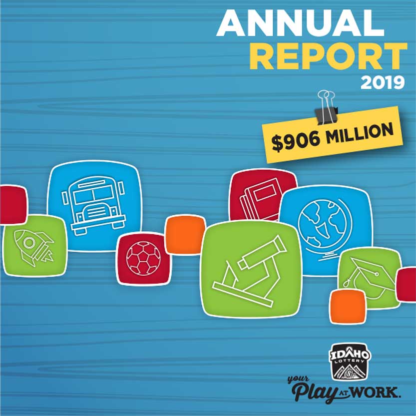 2023 Idaho Lottery Annual Report Cover
