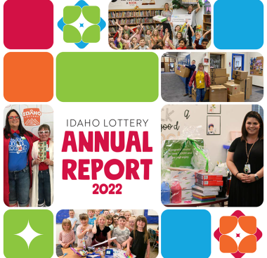 2023 Idaho Lottery Annual Report Cover