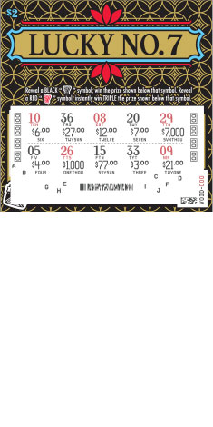 Lucky No. 7 ticket